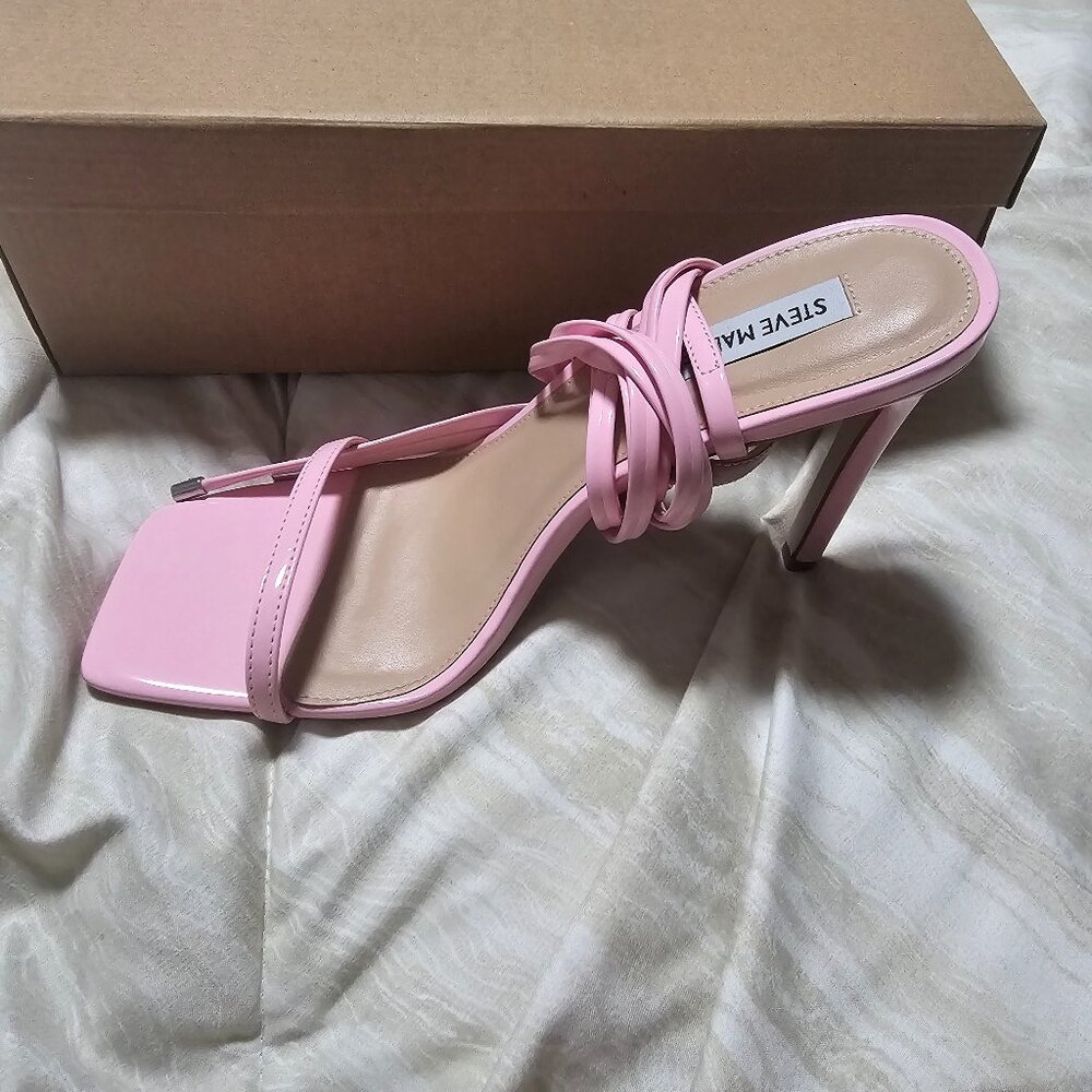 Steve Madden Pink Patent Leather Heels